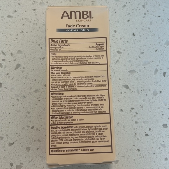 COPY - Ambi Fade Cream Original Formula - Picture 3 of 6